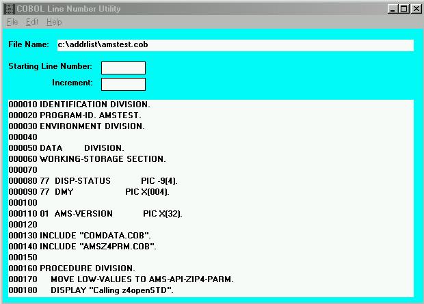 COBRENUM user interface